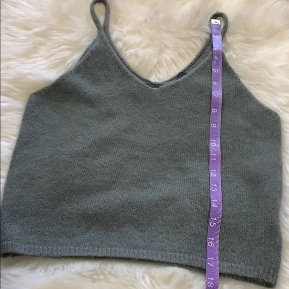 Code X Mode Light Grey Fuzzy Knit - Picture 4 of 6